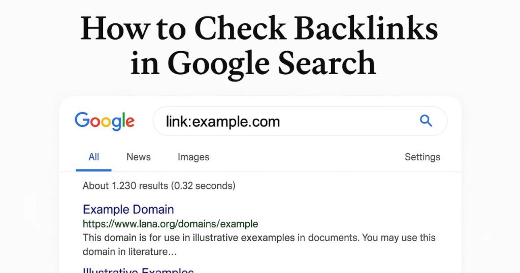 How to Check Backlinks in Google Search: Easy Guide 2025